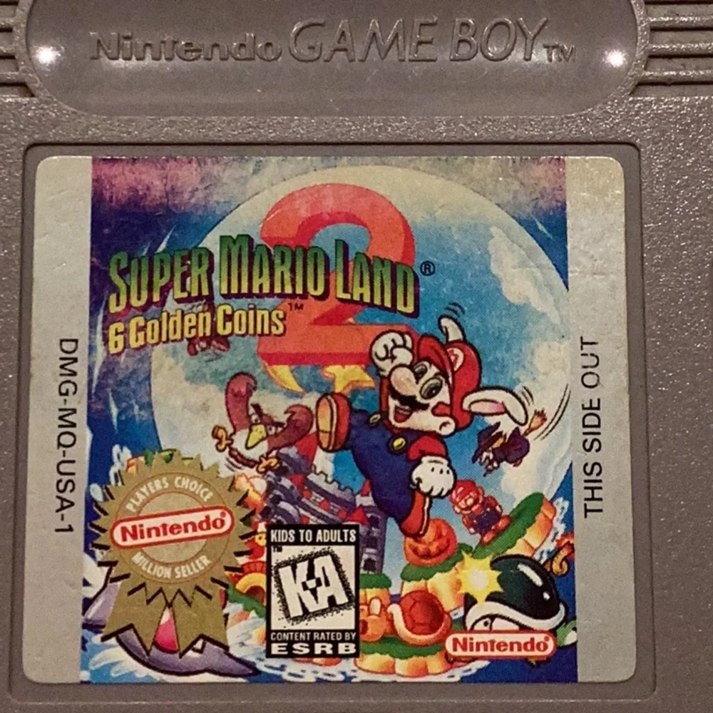 Super Mario Land 2 6 Golden Coins Nintendo Game Boy Game GameBoy Authentic